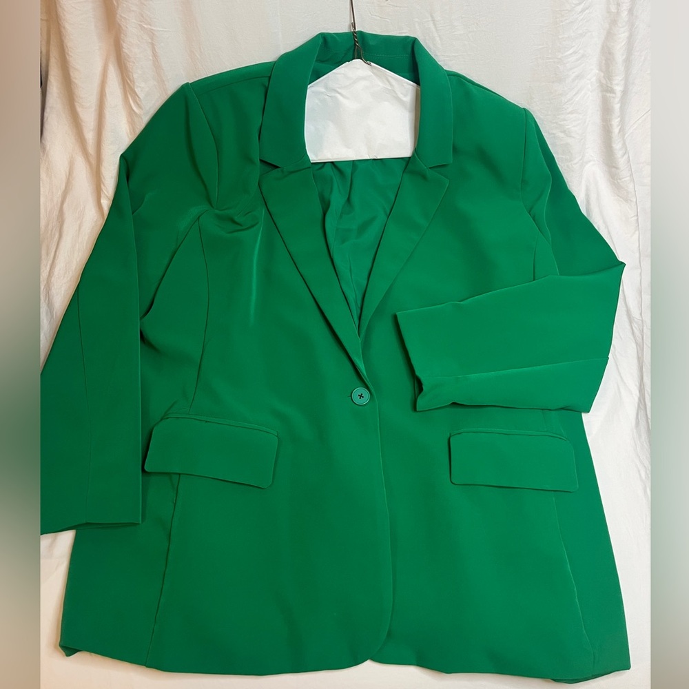 Green Blazer by Intempo